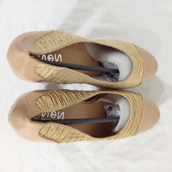 Soul Of Shoes-Final Price- Pump Stiletto Platform Beige Sz 10 - Picture 7 of 11